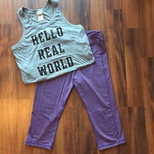 SALE! Old navy active capri size XL EUC
